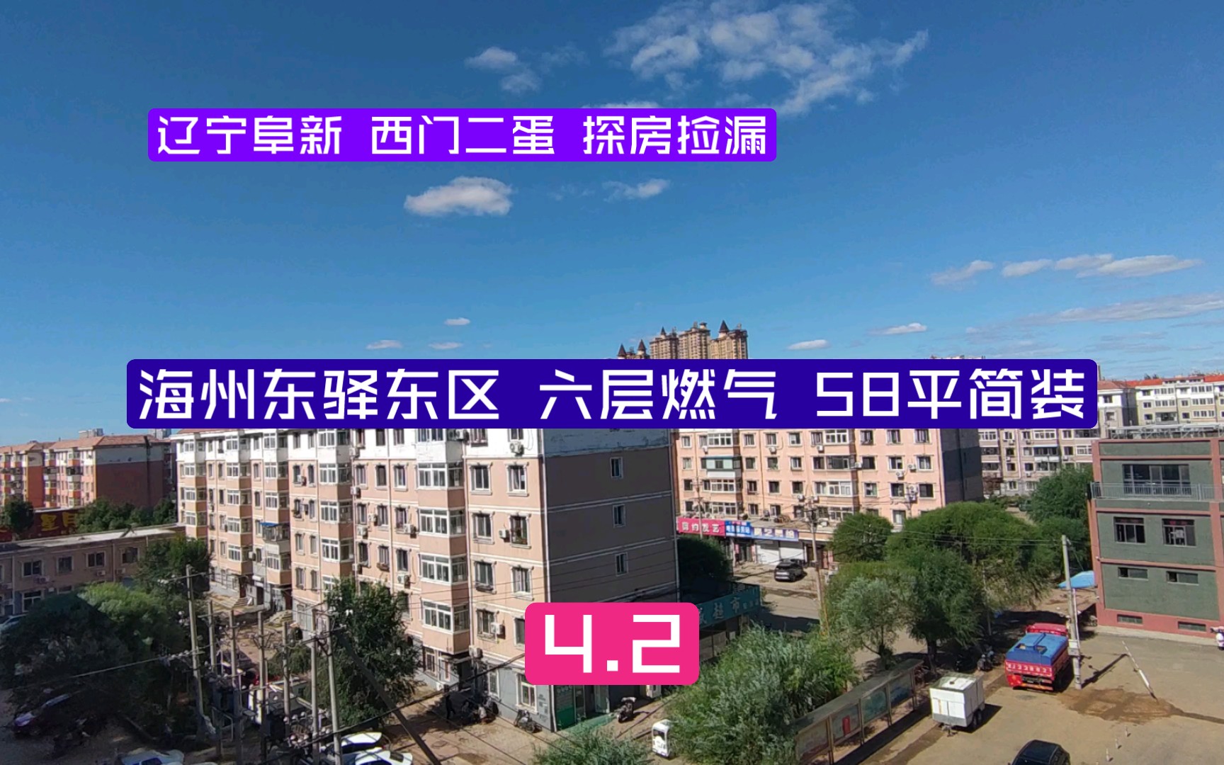 补dy已定 阜新买房 海州东驿东区 六层燃气 58平简装 4.2哔哩哔哩bilibili