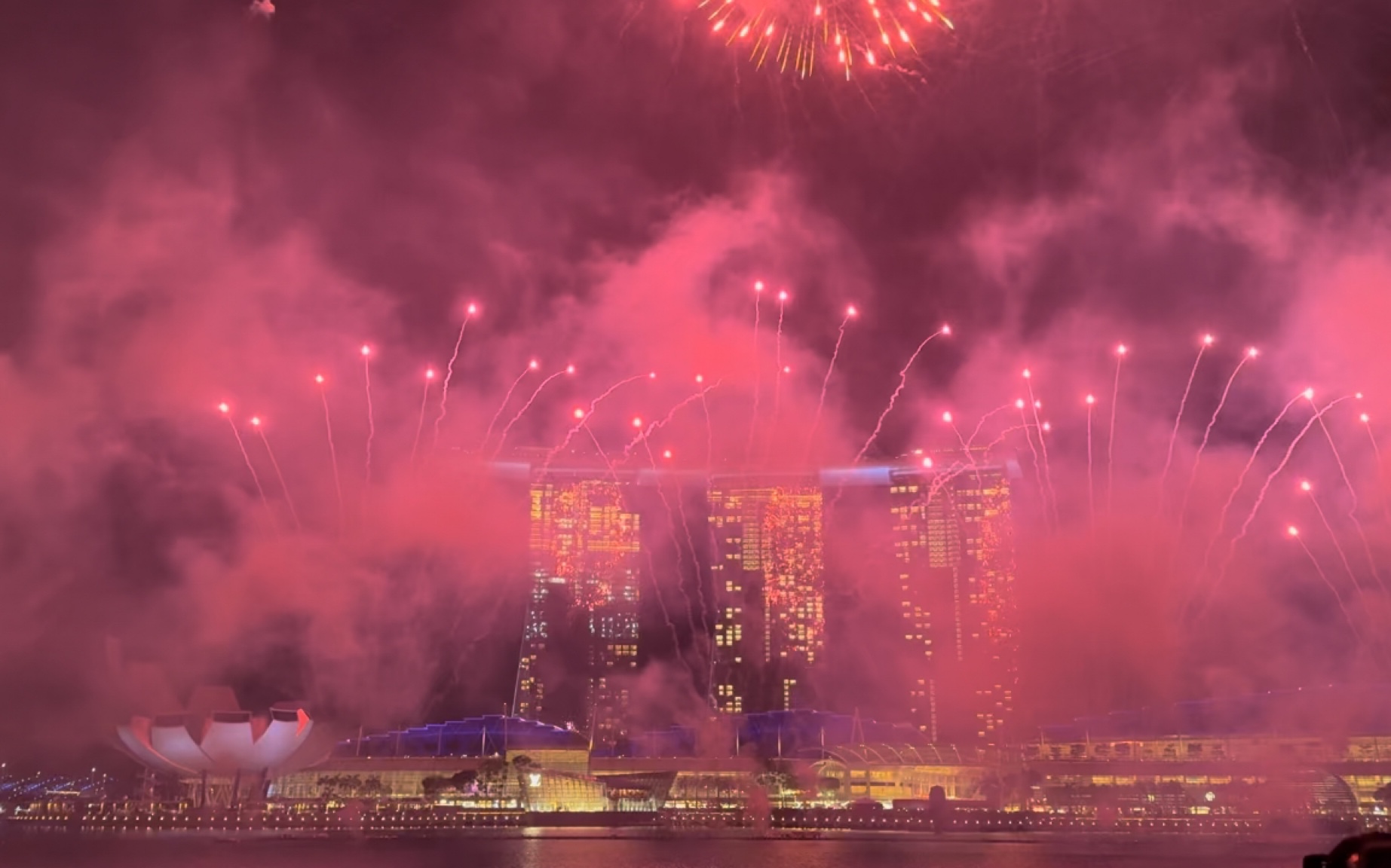 一个单纯的烟花视频