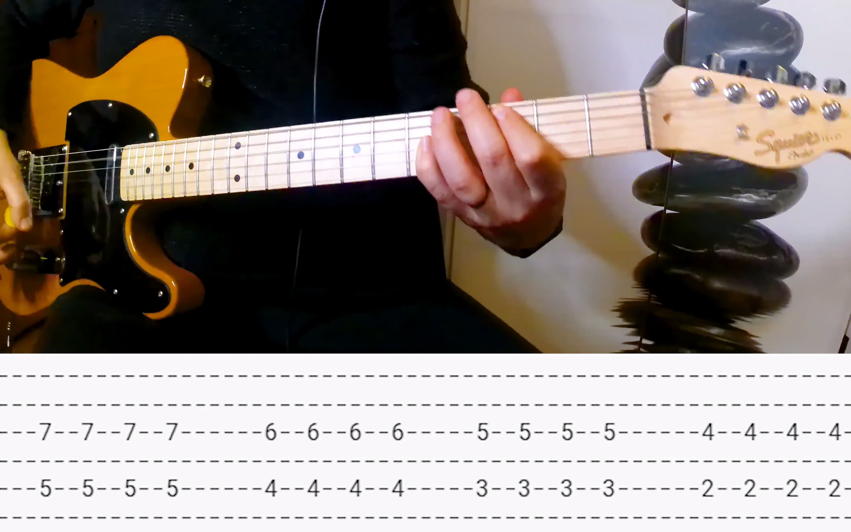 [图]Marilyn Manson - The Beautiful People _Guitar cover_ _Screen Tabs_ _Lesson_