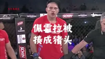 佩雷拉的MMA首秀竟然被揍成了猪头