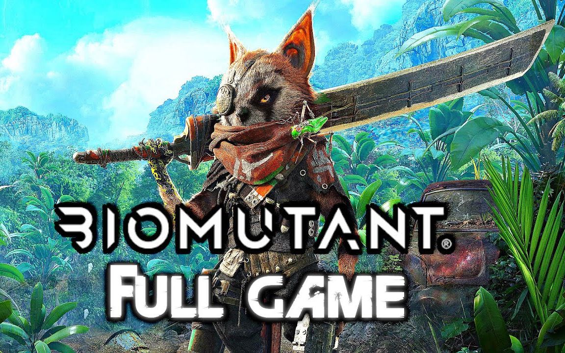 转载biomutant生化变种8小时全流程完结