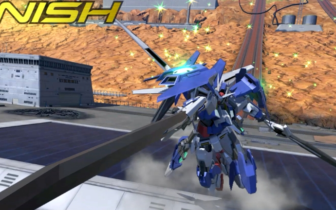 【exvs2】高达00潜行者王牌 录像2则