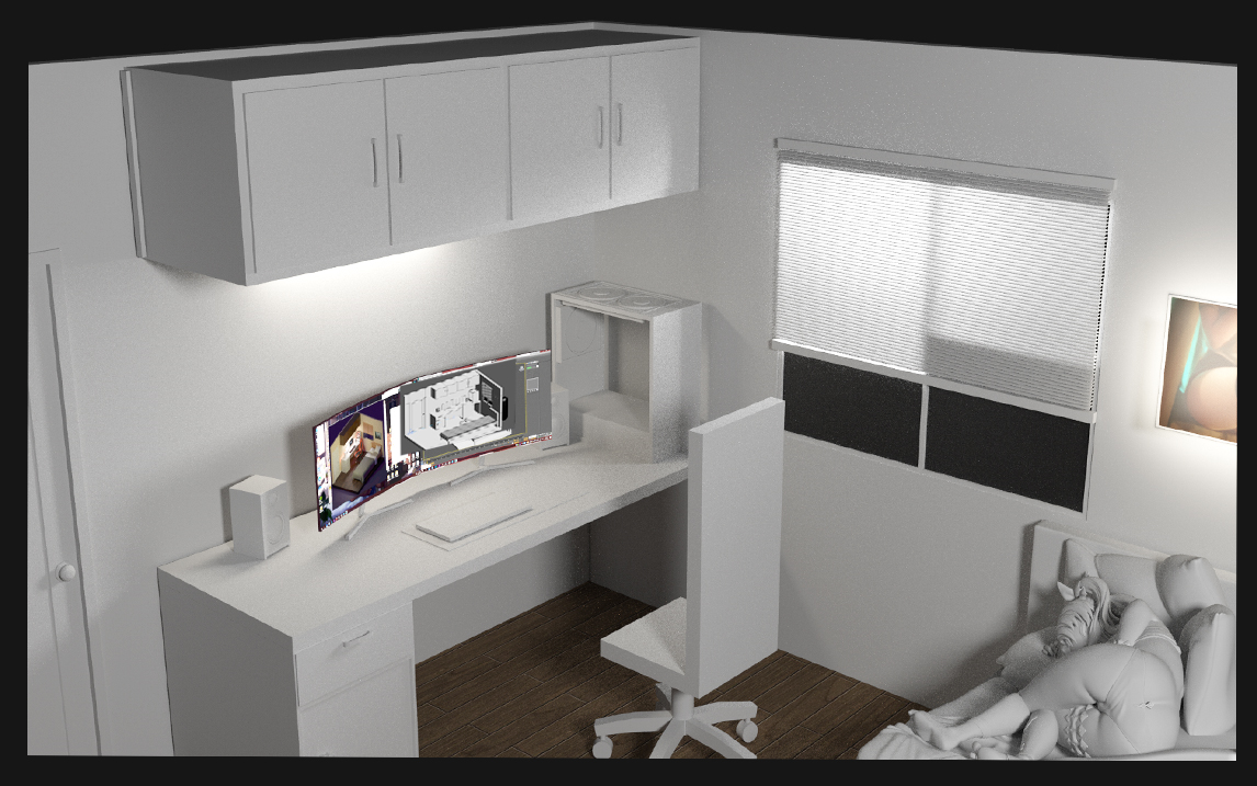 3dmax写实场景建模,室内设计