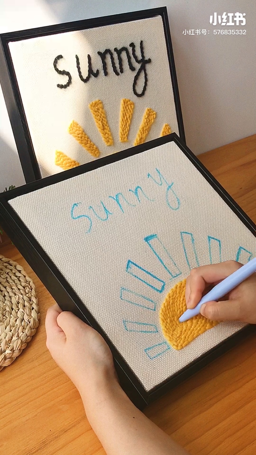 揭秘!大家都好奇的戳戳绣的背面原来长这样