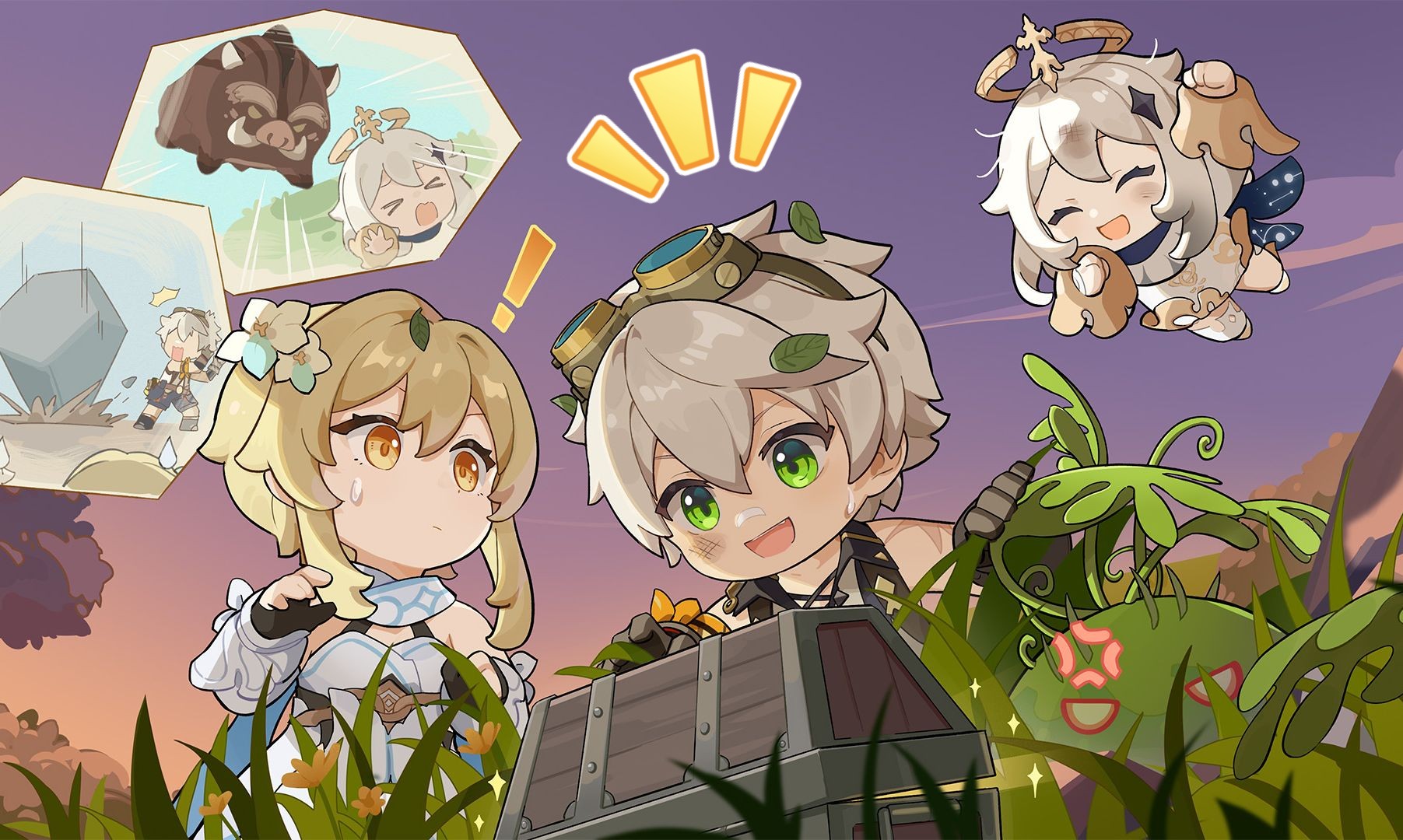 《原神》班尼特邀约任务 | 第一幕 美妙旅程【剧情向剪辑】