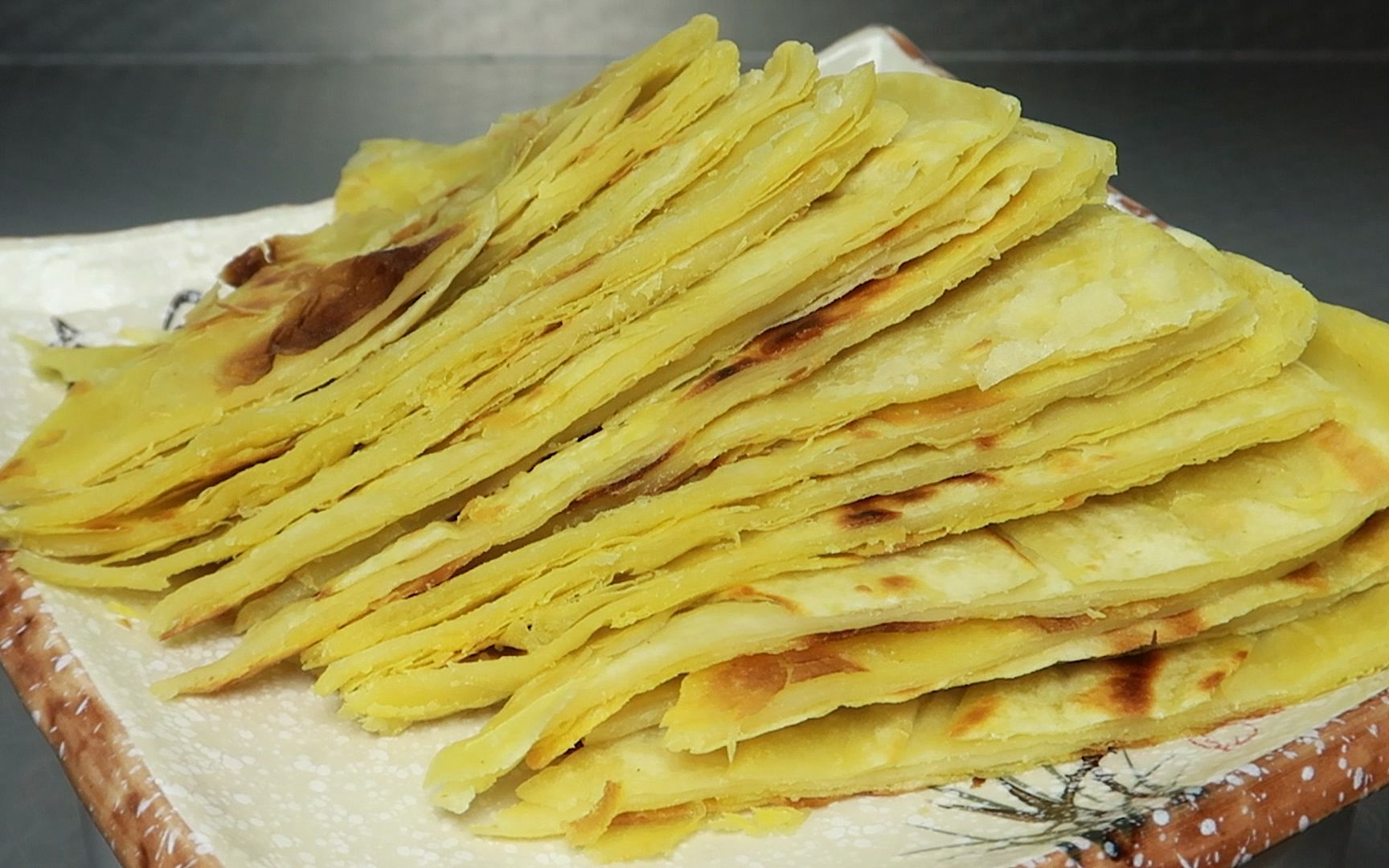 汤面饼这样做才好吃,掌握这一步,柔软筋道有层次,凉了也不硬,一看就会