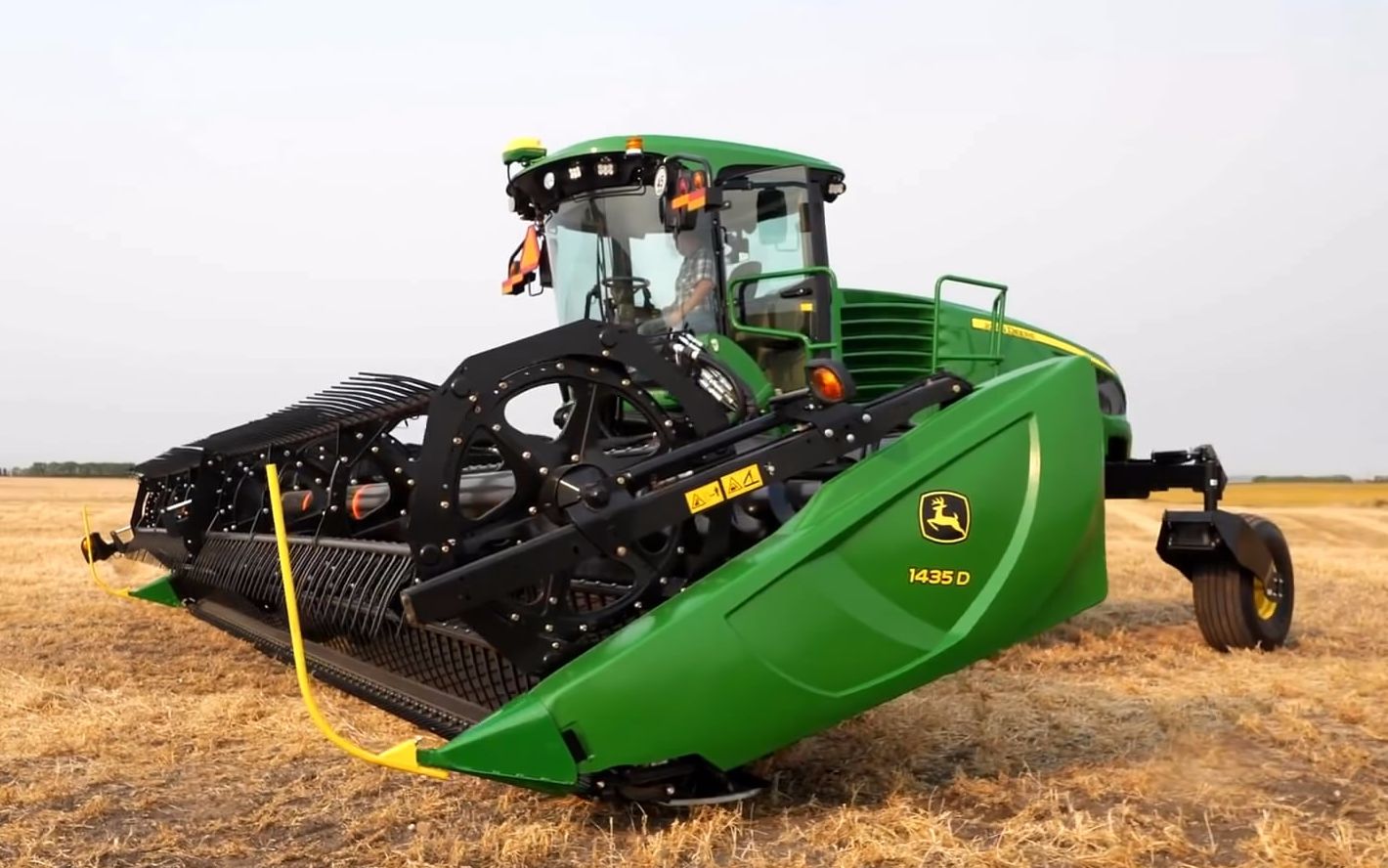 【农业机械】美国农机企业john deere(约翰迪尔)-约翰迪尔w170割晒机