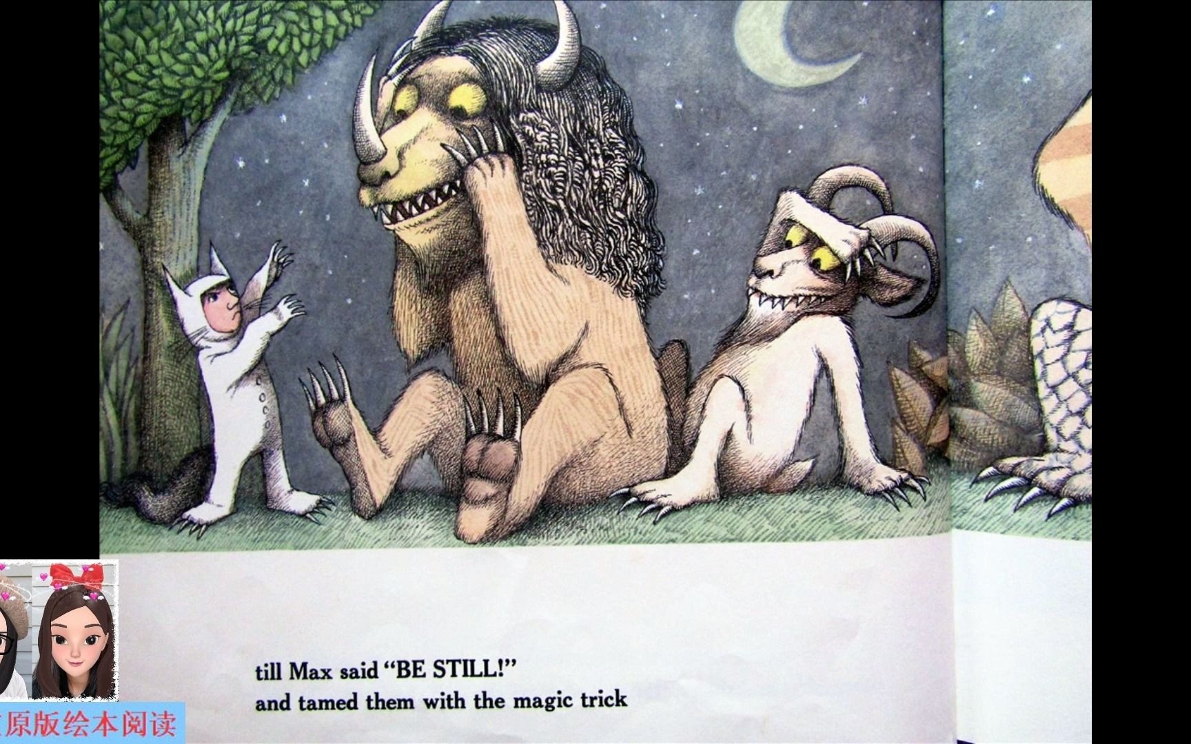 【英文绘本阅读】Where the Wild Things Are (凯迪克金奖绘本) 野兽国哔哩哔哩bilibili