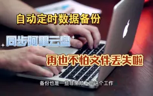 Download Video: 电脑装机必备神器，定时数据备份文件，还可以免会员同步阿里云