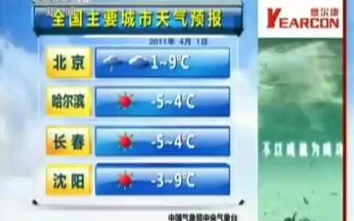 [图]【CCTV13】央视新闻频道《新闻30分》之前的片段（20110401）