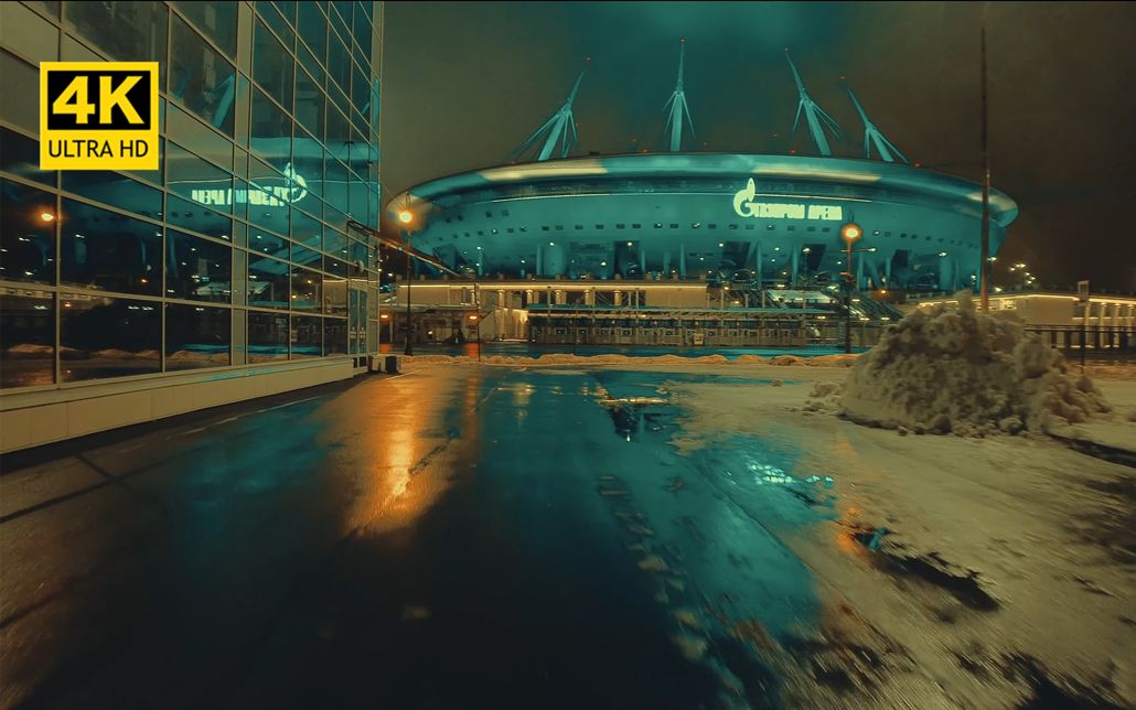 3030 - 黑暗空间 - 音乐漫步 - 变形镜头 - 低光电影 - 雪夜