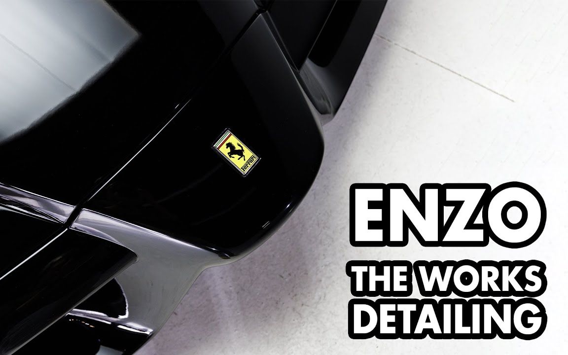 罕见的法拉利恩佐(enzo),2辆中的1辆!