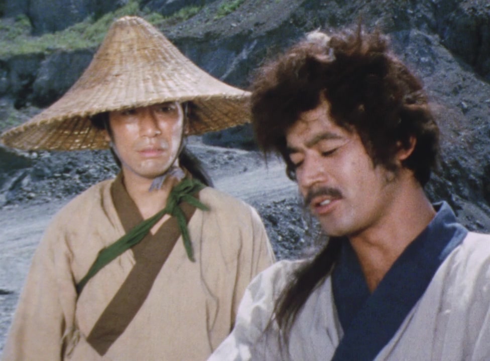 1973日版水浒传忍者青面兽杨志与徐锦江神行太保戴宗登场