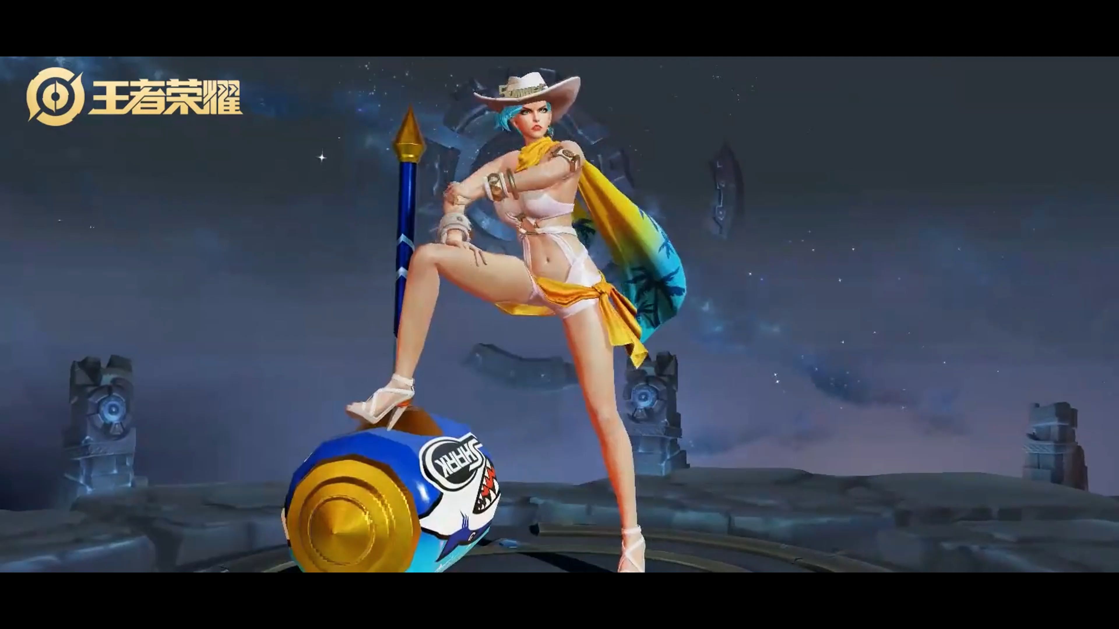 王者钟无艳,压迫感太强了