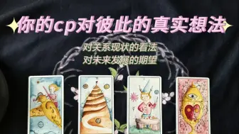 Video herunterladen: 【星予塔罗】你cp对彼此私下的真实想法✨️  对未来发展的期望