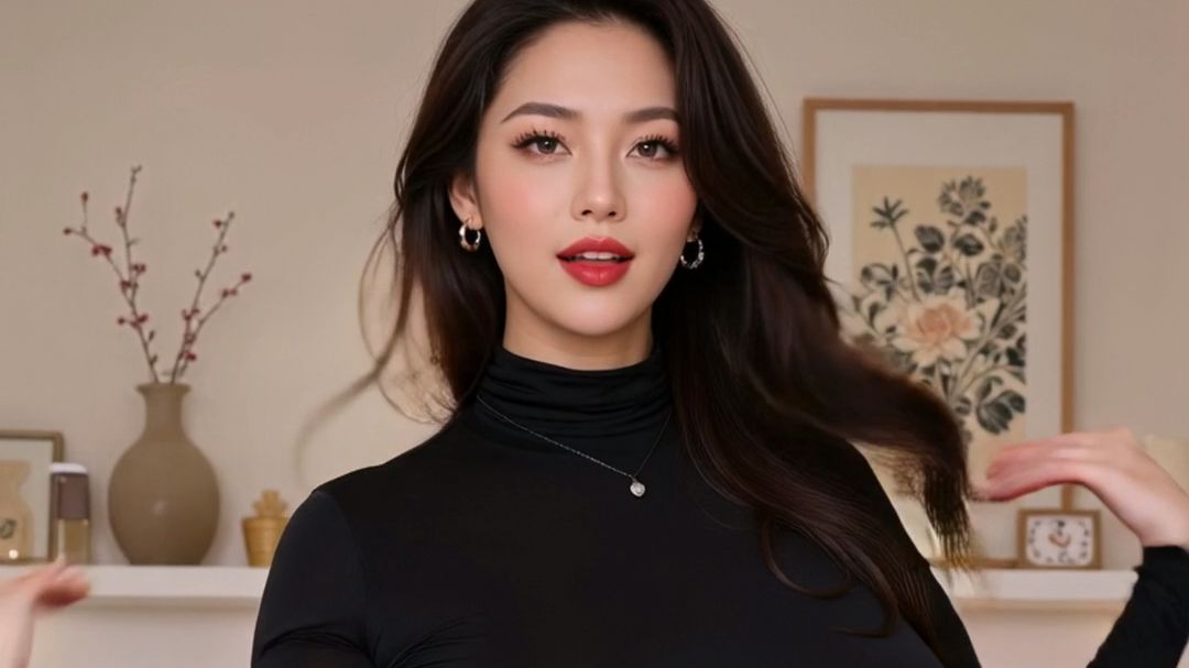 在家身材自己看咯~