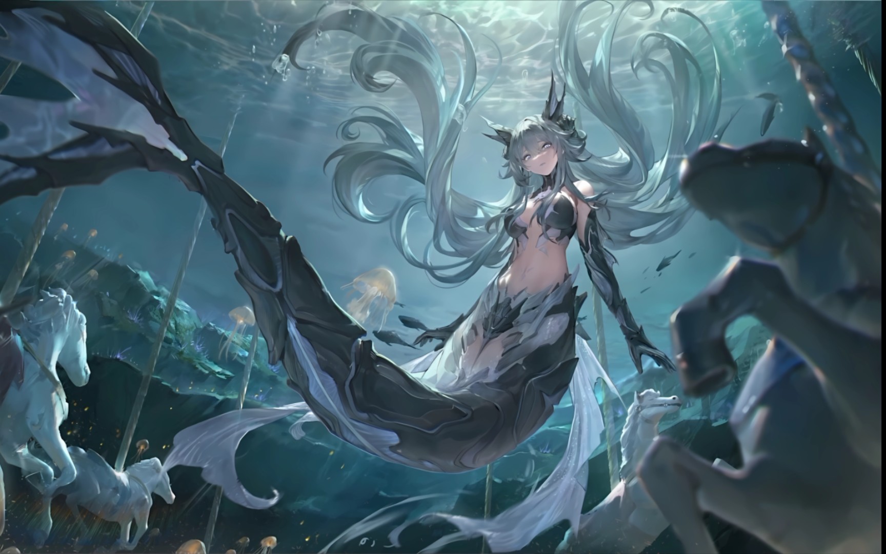 当我看到拉弥亚的立绘