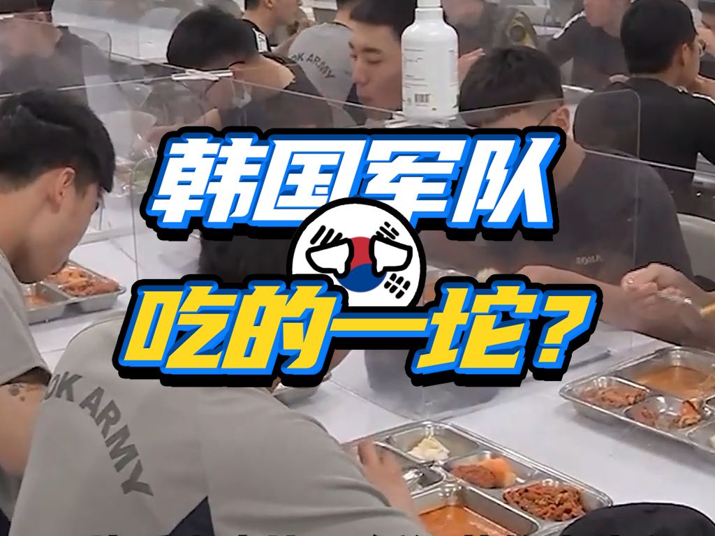 [图]草料？猪食？韩军吃的都是些什么玩意？！