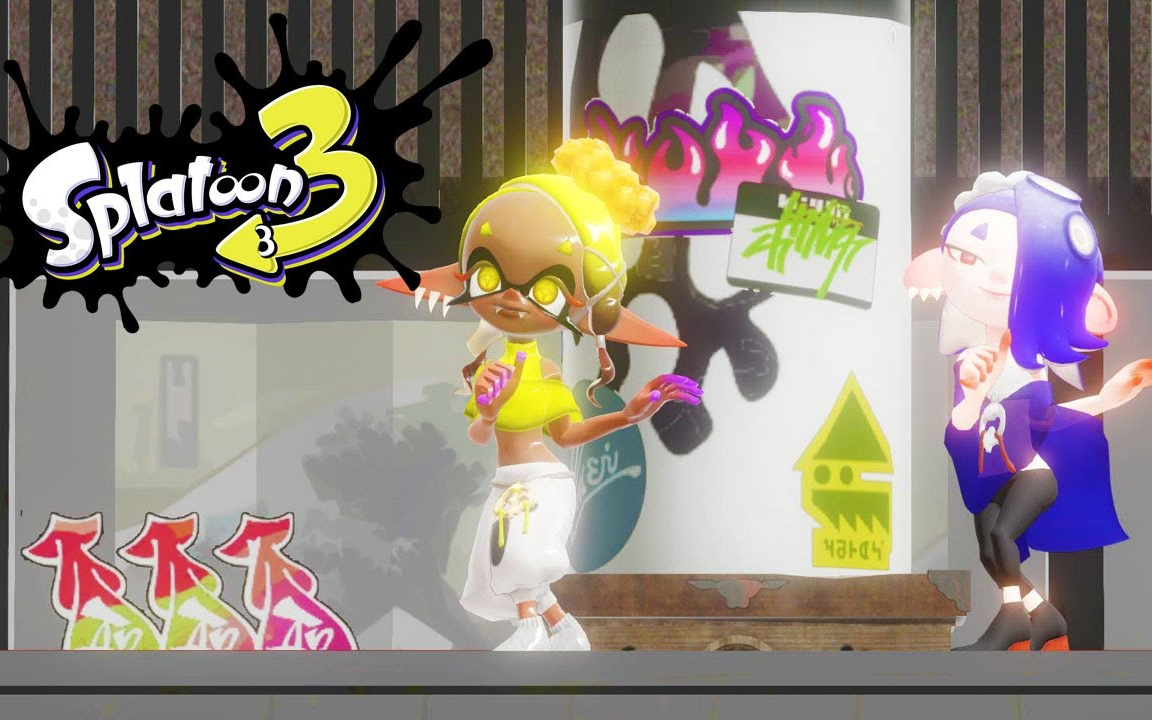 【splatoon/转载】莎莎&曼曼 || astronomia