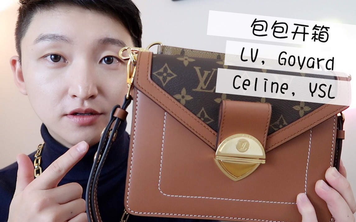 我买到了全美国只有三个的包包 | 包包开箱 | Celine Sangle bag | LV Biface Monogram | Goyard | YSL超限量哔哩哔哩bilibili