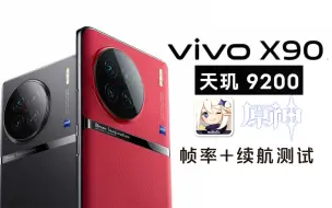 Descargar video: 天玑9200【原神】帧率实测！VIVO X90游戏续航测试！