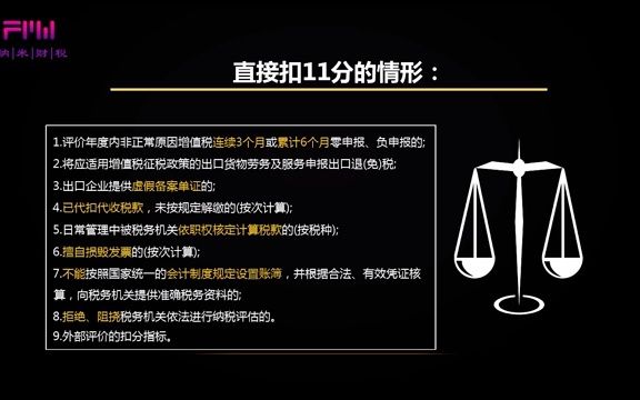 纳税信用评价等级及其扣分标准(二)哔哩哔哩bilibili