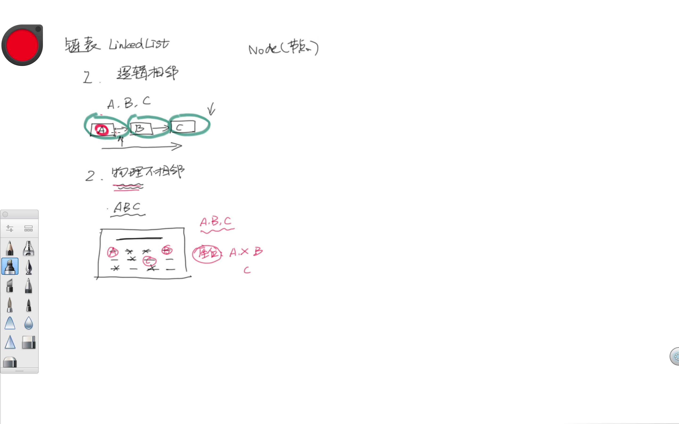 数据结构与算法分析 || 链表的伪代码描述哔哩哔哩bilibili