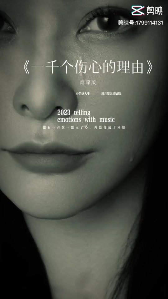 音乐分享 #一千个伤心的理由 #伤感音乐 #好歌分享 #音乐推荐 #fyp