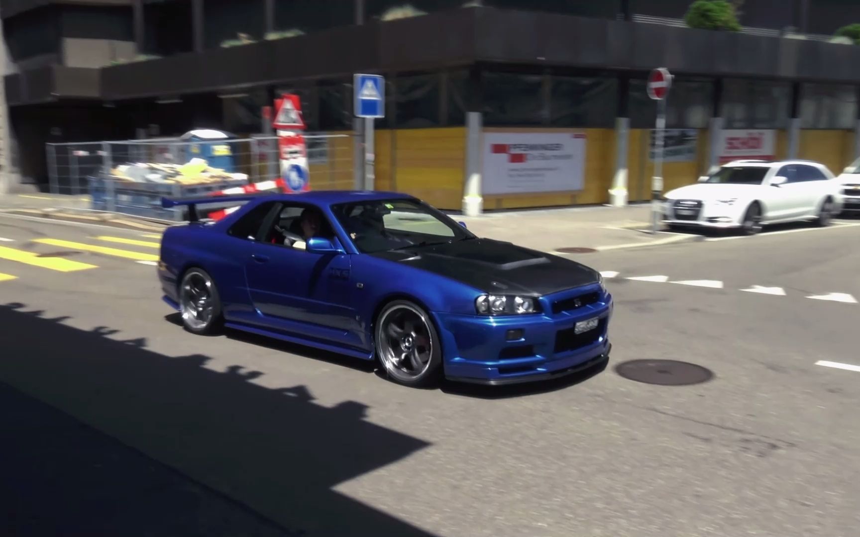 日产gtr r33,r34,街拍合集