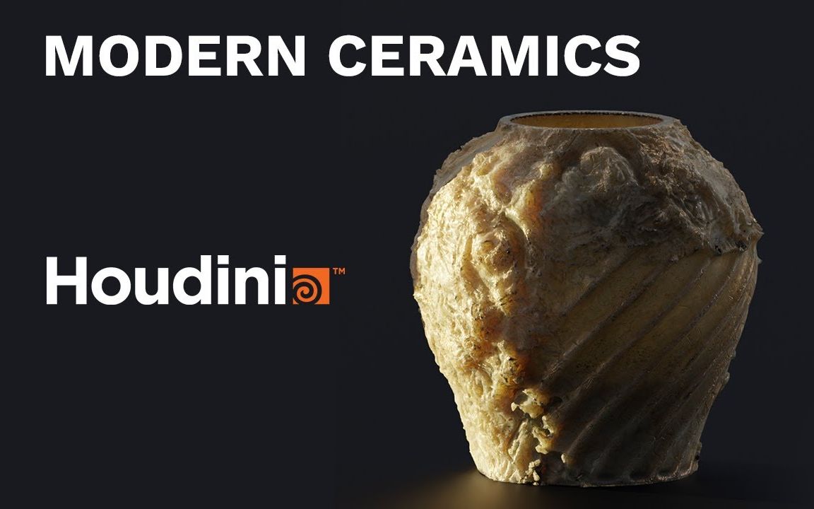 Modern Ceramics Houdini Tutorial 现代陶瓷胡迪尼教程哔哩哔哩bilibili