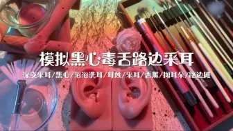 剧情模拟｜模拟黑心毒舌路边采耳摊｜深夜全套采耳助眠