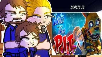 Tải video: 【FNAF】奥斯瓦尔德一家看“Into the Pit”Oswald Family react to Into the Pit Song 💜Gacha rea