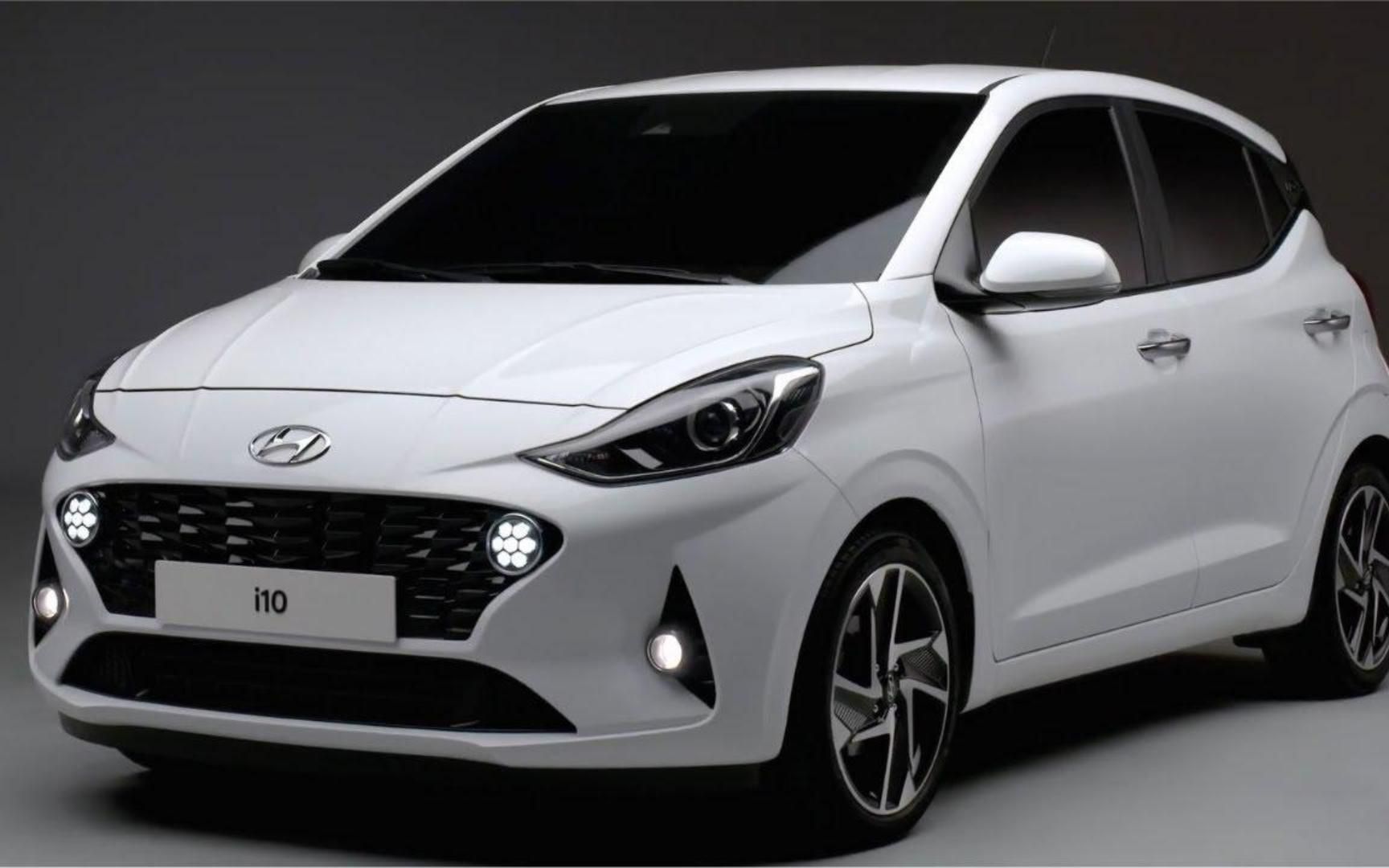 现代版"奥拓"正式亮相!22款现代i10外观小巧精致,4万看啥五菱