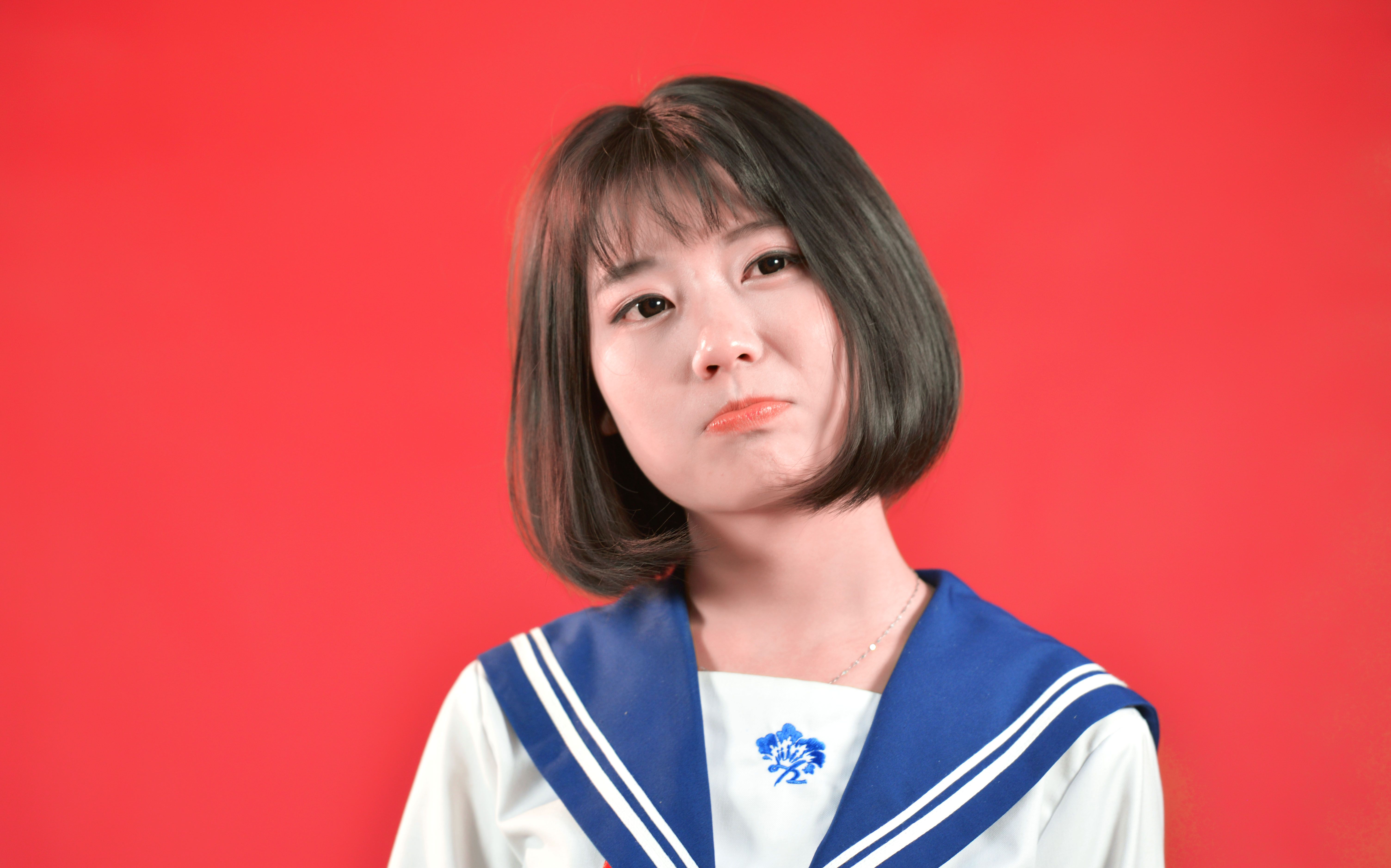 【初投稿】 日系jk制服少女映画 jk妆面教程_哔哩哔哩_bilibili