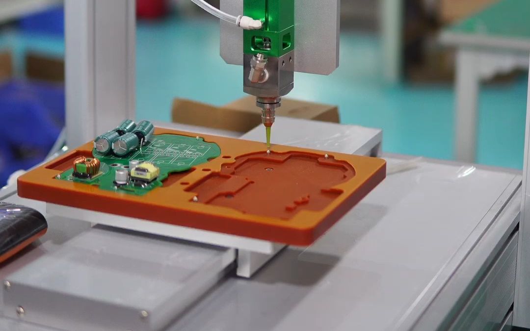 自动点胶在电子产品行业应用案例