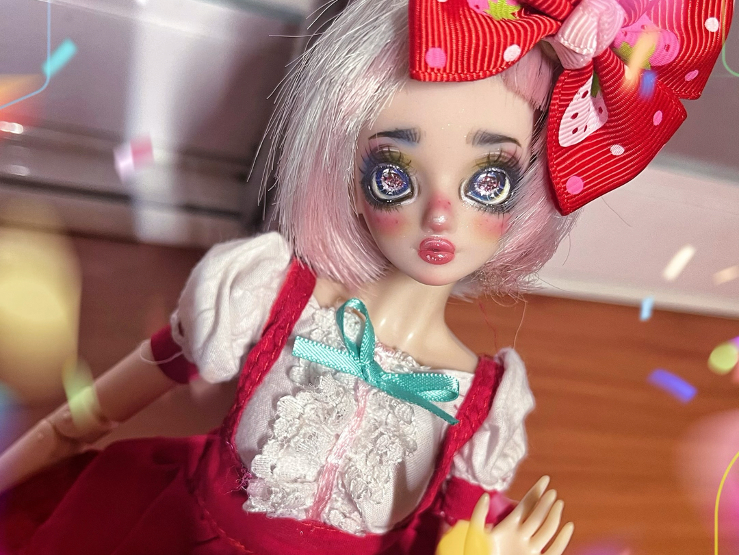 (soki殿)六分 bjd 改妆 娃娃 有点可爱哟00