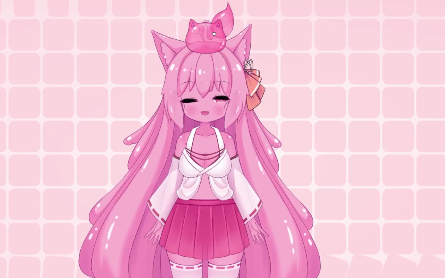 【狐莱姆】粉粉史莱姆娘的首播回顾~-咕噜咕噜狐莱姆-咕噜咕噜狐莱姆