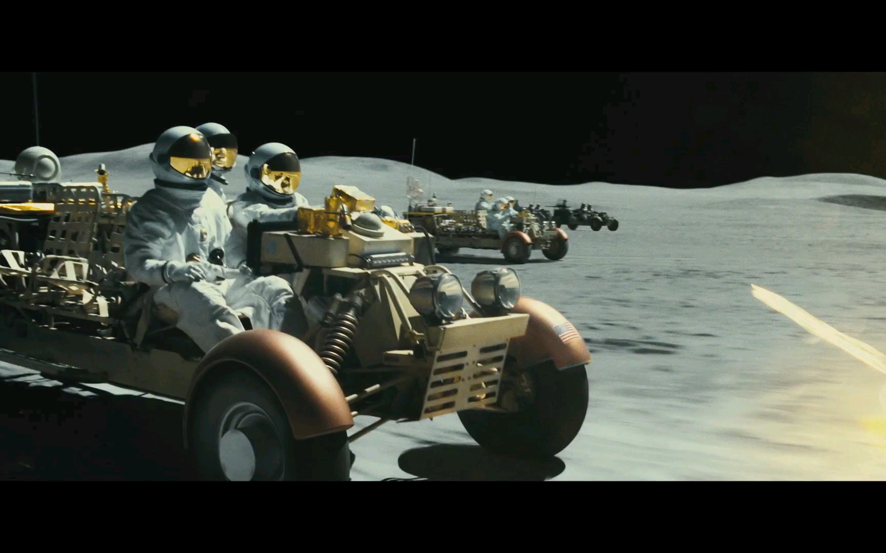 【布拉德61皮特】电影《星际探索》月球车片段