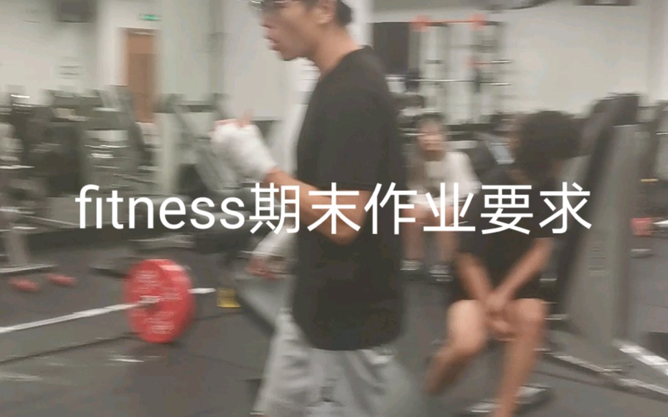 fitness乔正基期末小论文要求哔哩哔哩bilibili