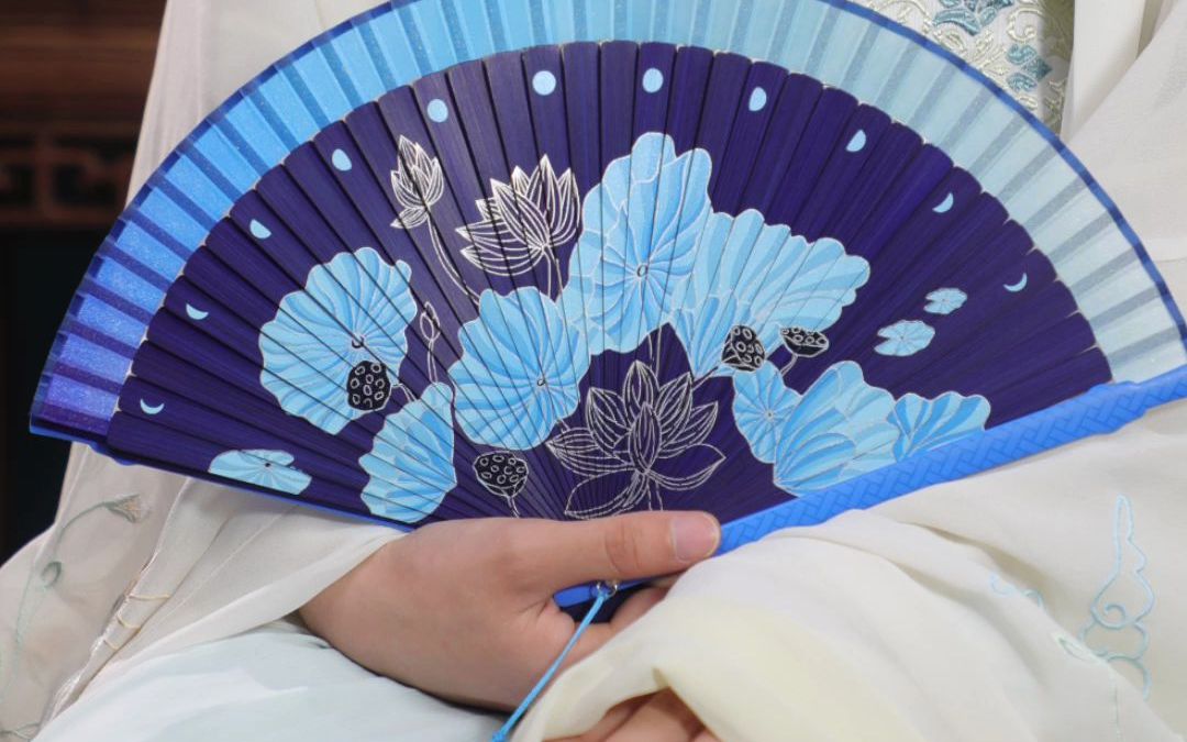 你不看完怎么会知道呢扇子折扇王星记黑纸扇夏天的风国风