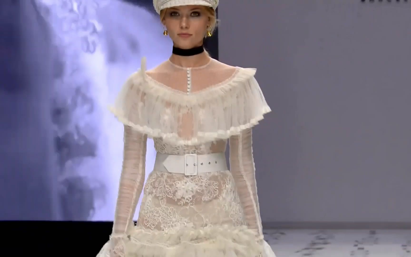 馋yolancris高定婚纱礼服复古华丽