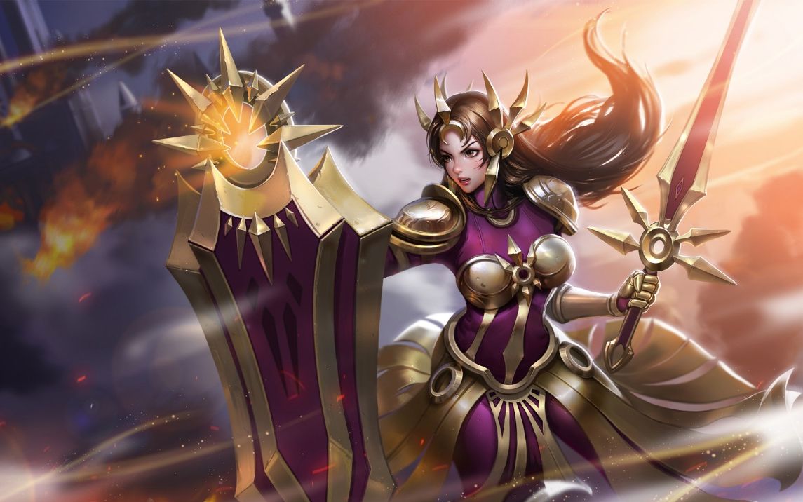 辅助排位上分《英雄联盟手游》木子小驴解说曙光女神游走辅助局