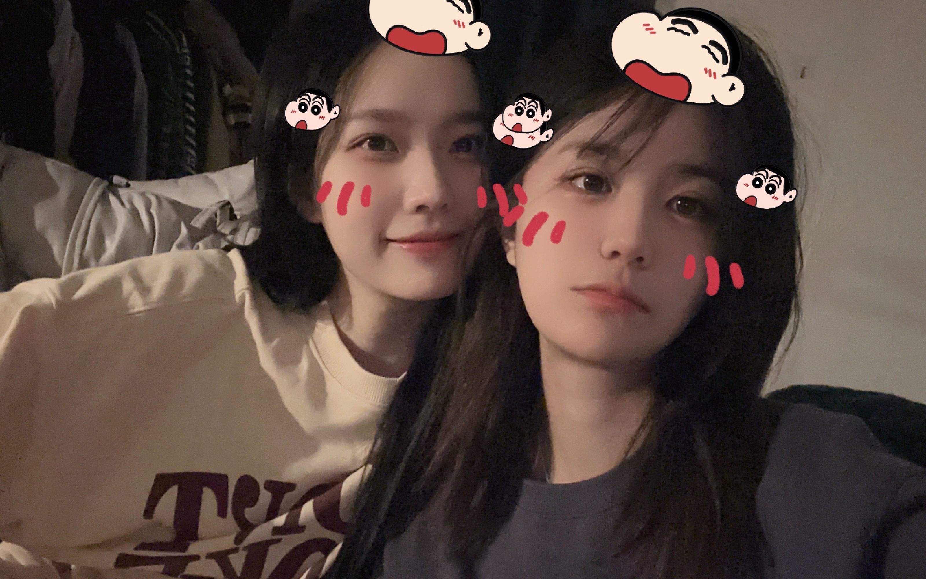 【良陈美婧】第一次听说雨孜的名字/认识了猪宝/给排练的雨孜送qq糖