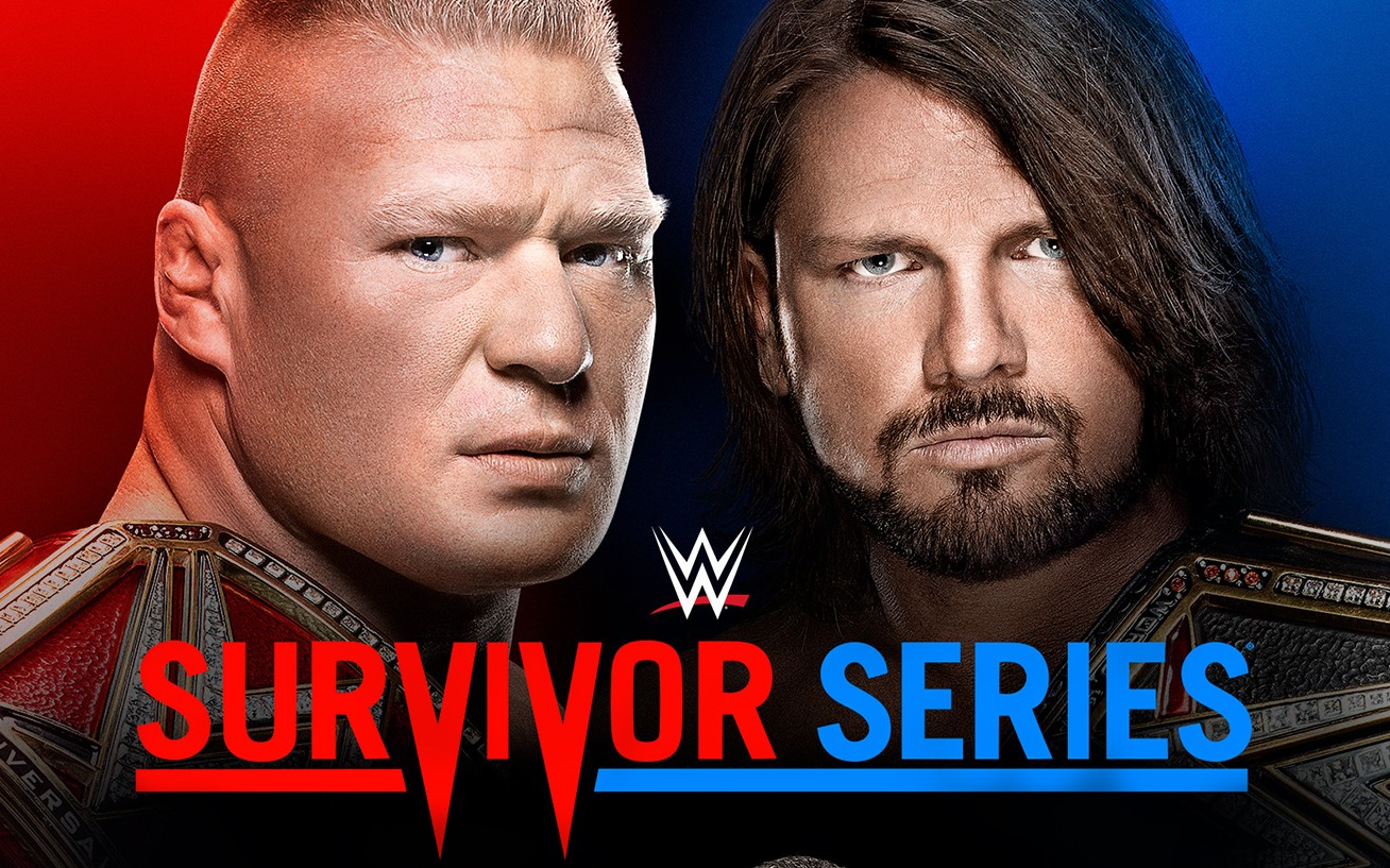 wwe2k18 强者生存 传奇大师aj斯泰尔斯vs猛兽布洛克莱斯纳