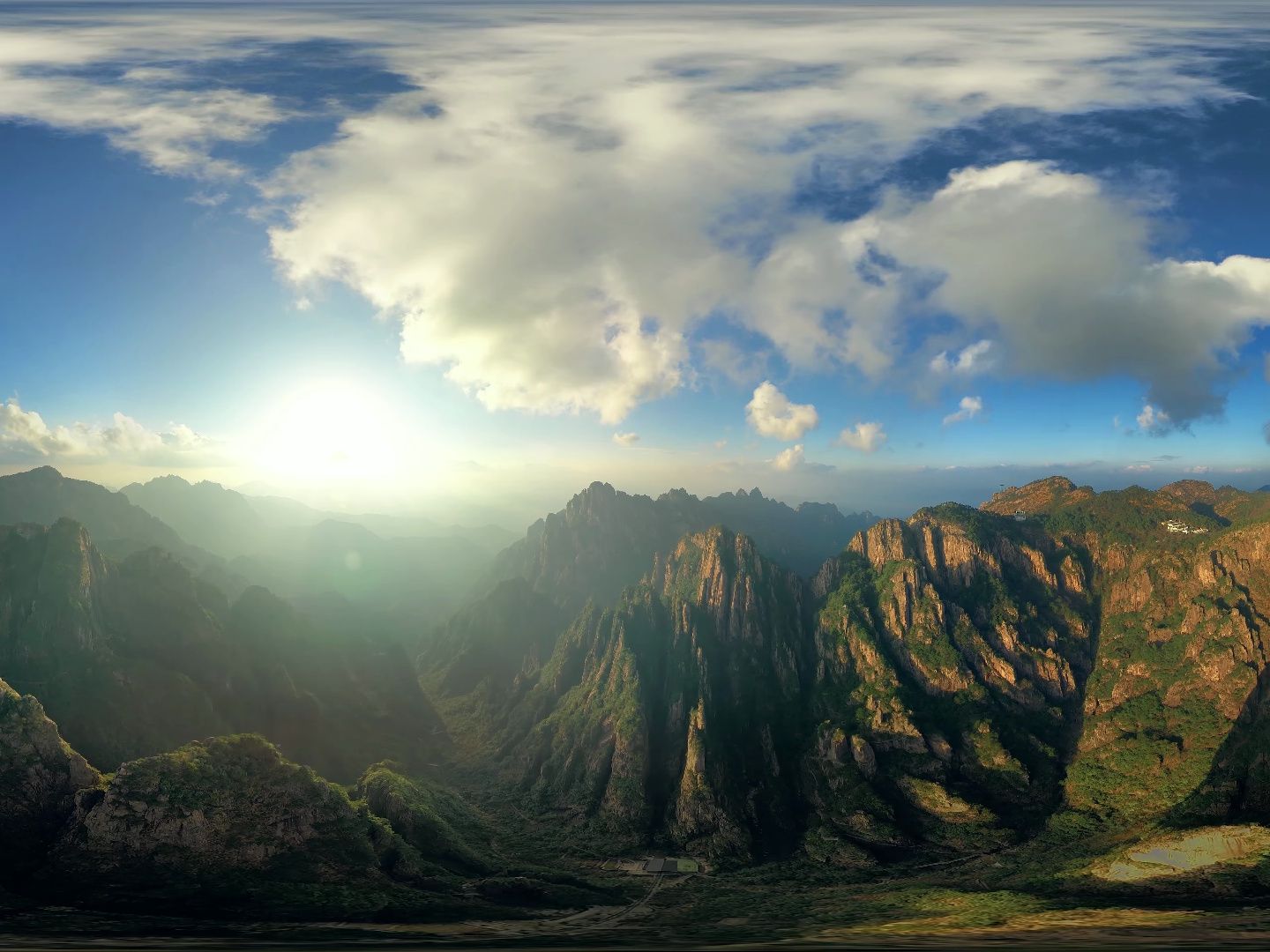 【8k360°全景视频】黄山