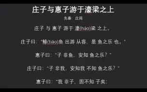 Video herunterladen: 庄子与惠子游于濠梁之上-洗脑四连击版-8B-人教版