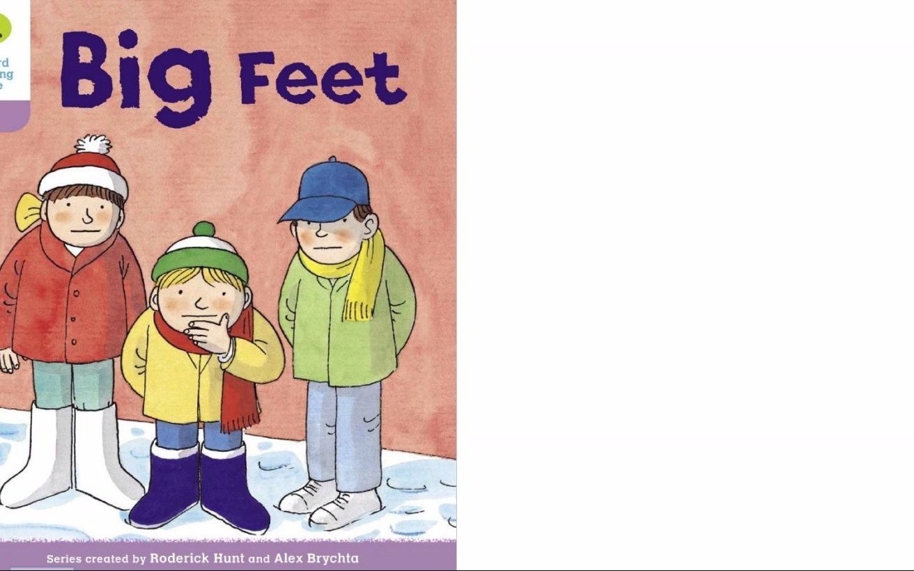 【牛津阅读树 · 领读 】 day 20 big feet