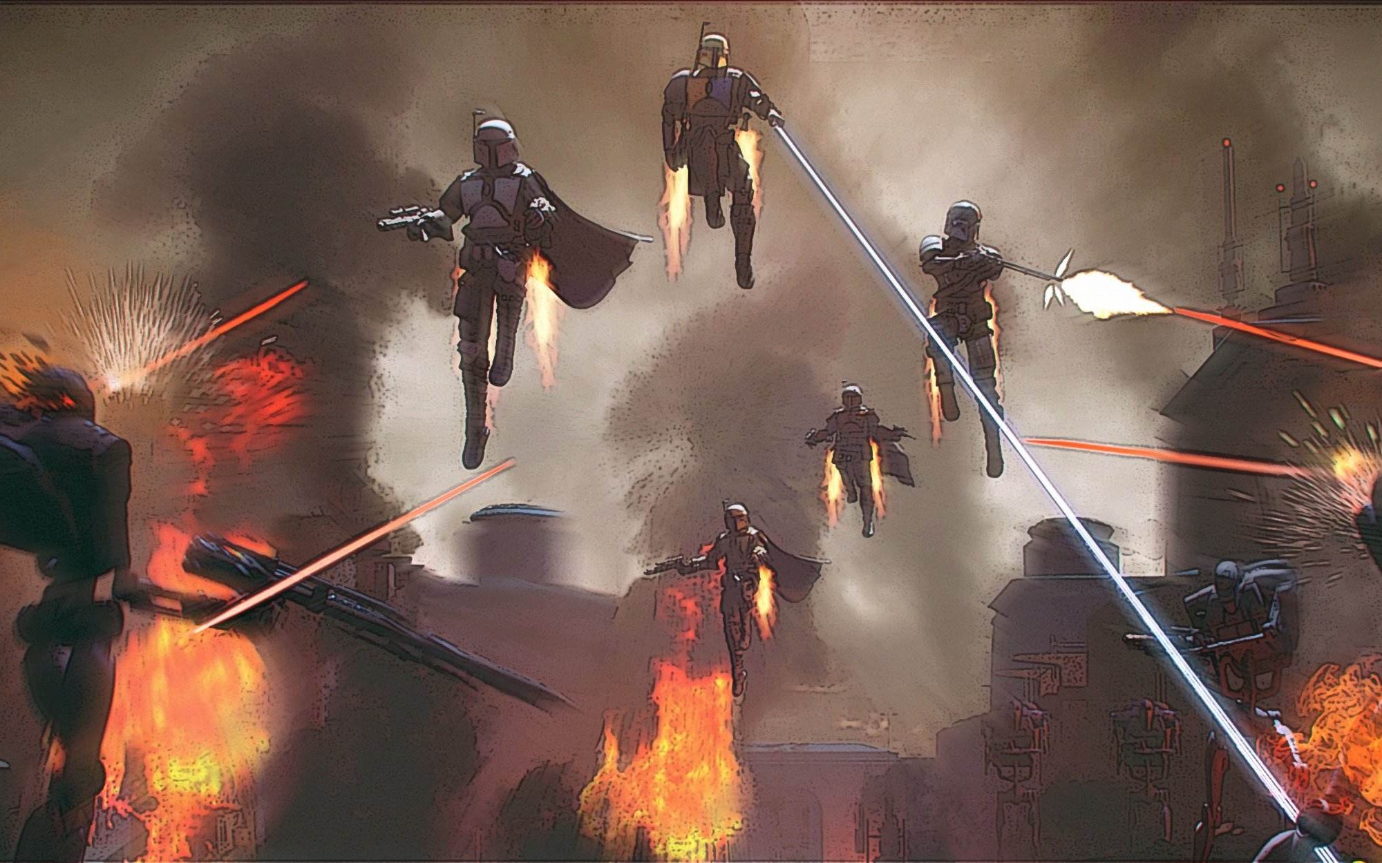 陨落的武士曼达洛人人口普查现场300多个mando集体现身