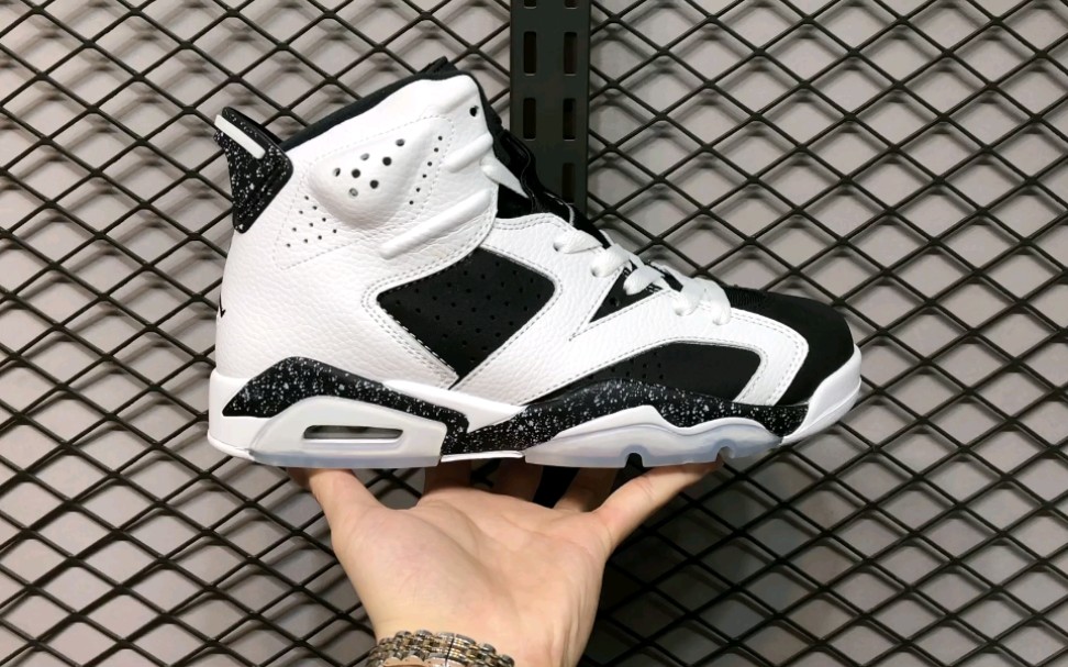 大山制造乔丹airjordanaj6乔6奥利奥乔6乔丹6代高帮篮球鞋货号