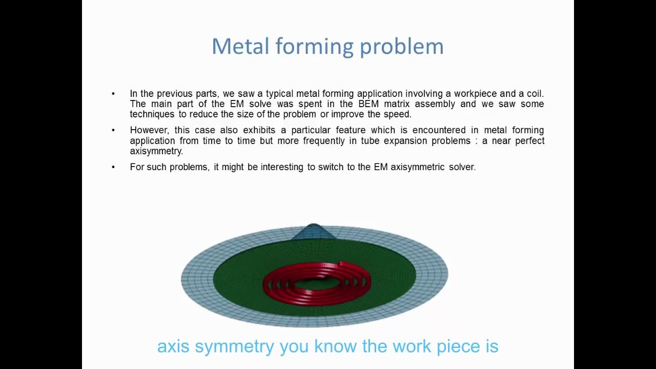 LSDYNA EM  Tutorial for Metal forming application哔哩哔哩bilibili